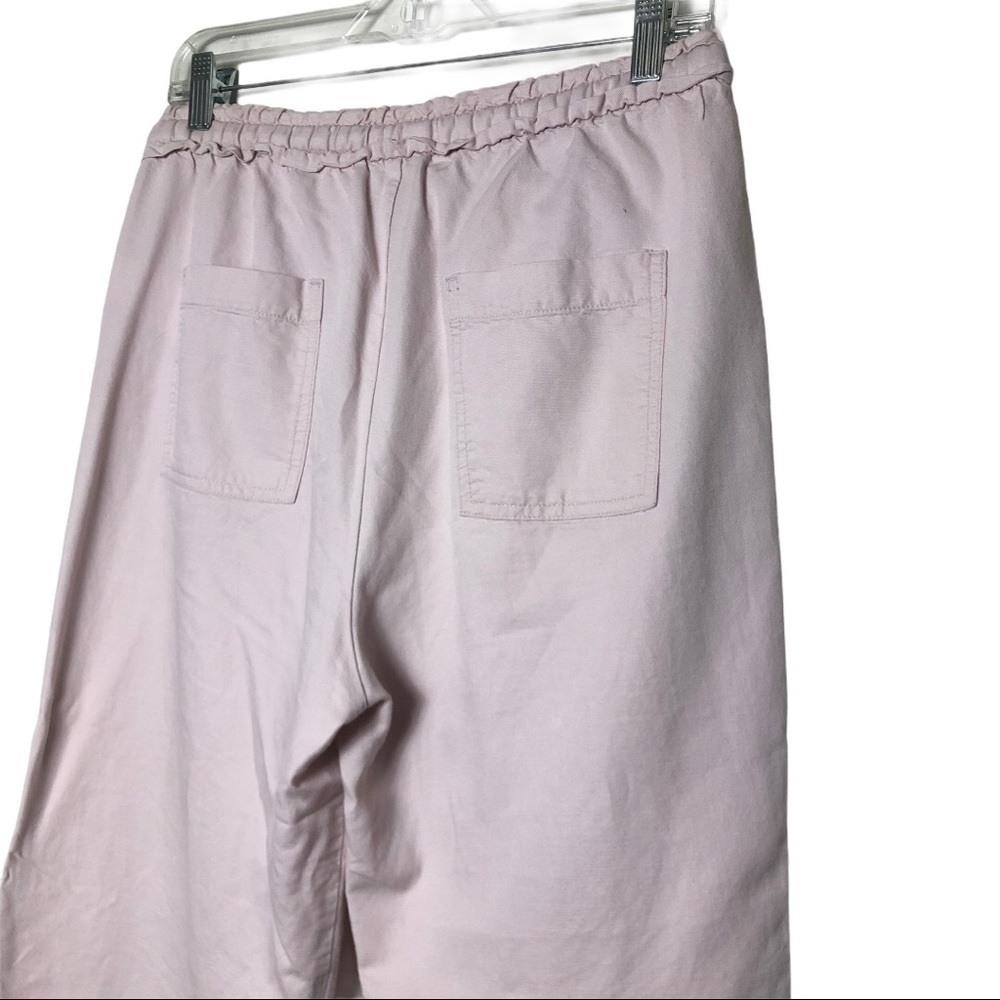 Gap Drawstring Waist Pink Cropped Pants - Picture 9 of 10